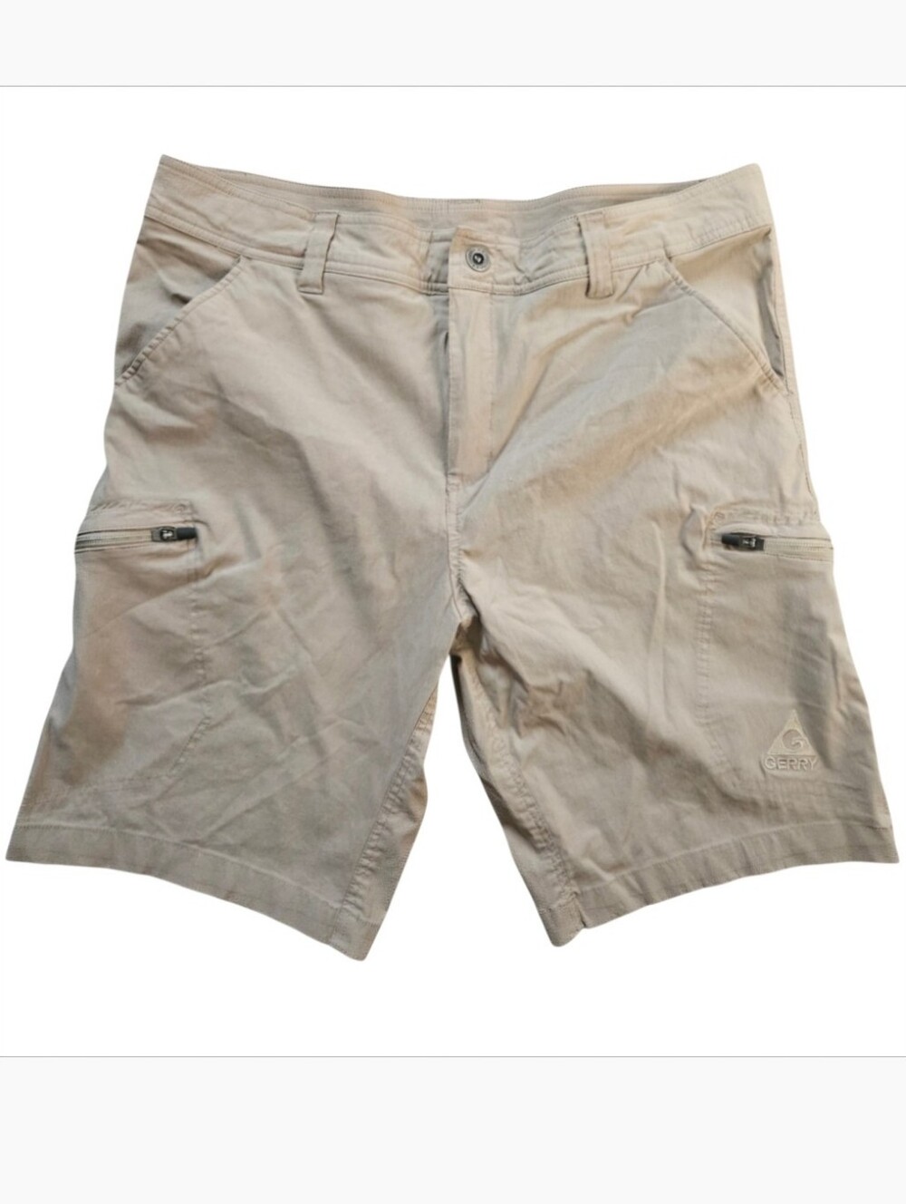 Gerry Outdoor Stretch Zippered Pocket Cargo Shorts Men 38